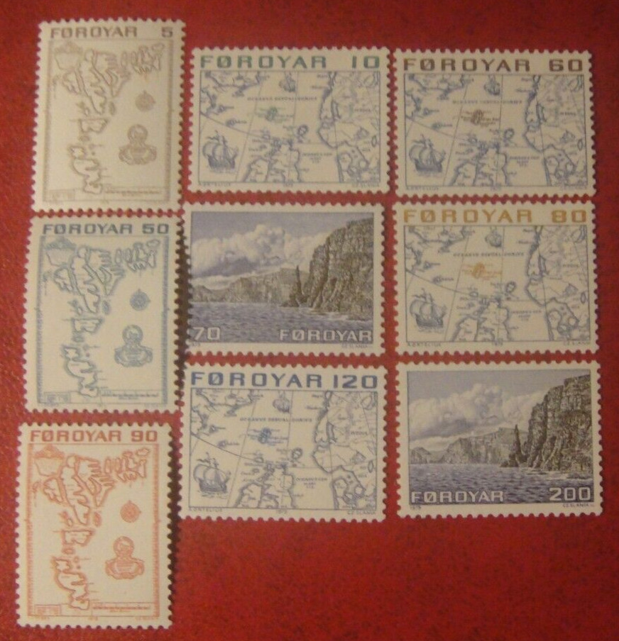 Faroe Islands 1975. First Definitive Issue. MUH.