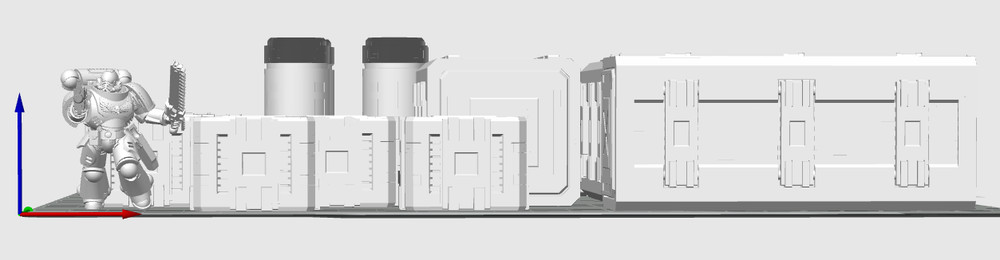 Project Mobius - 28-32mm Sci Fi Scatter Terrain (Big Pack)