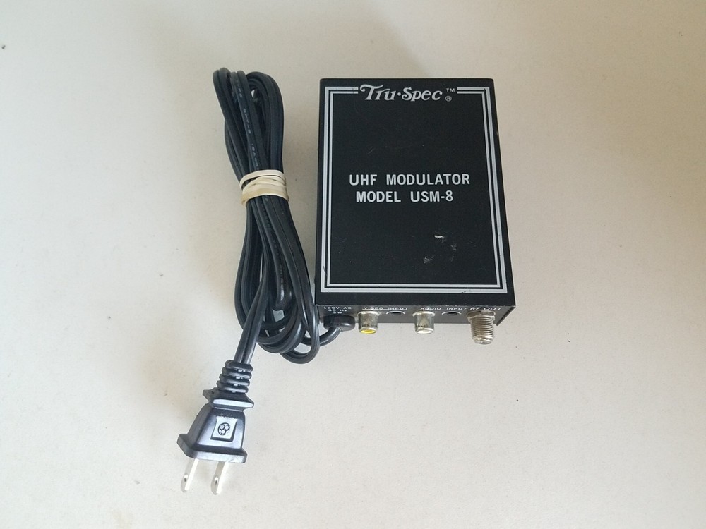 Tru Spec UHF Modulator Model Usm8