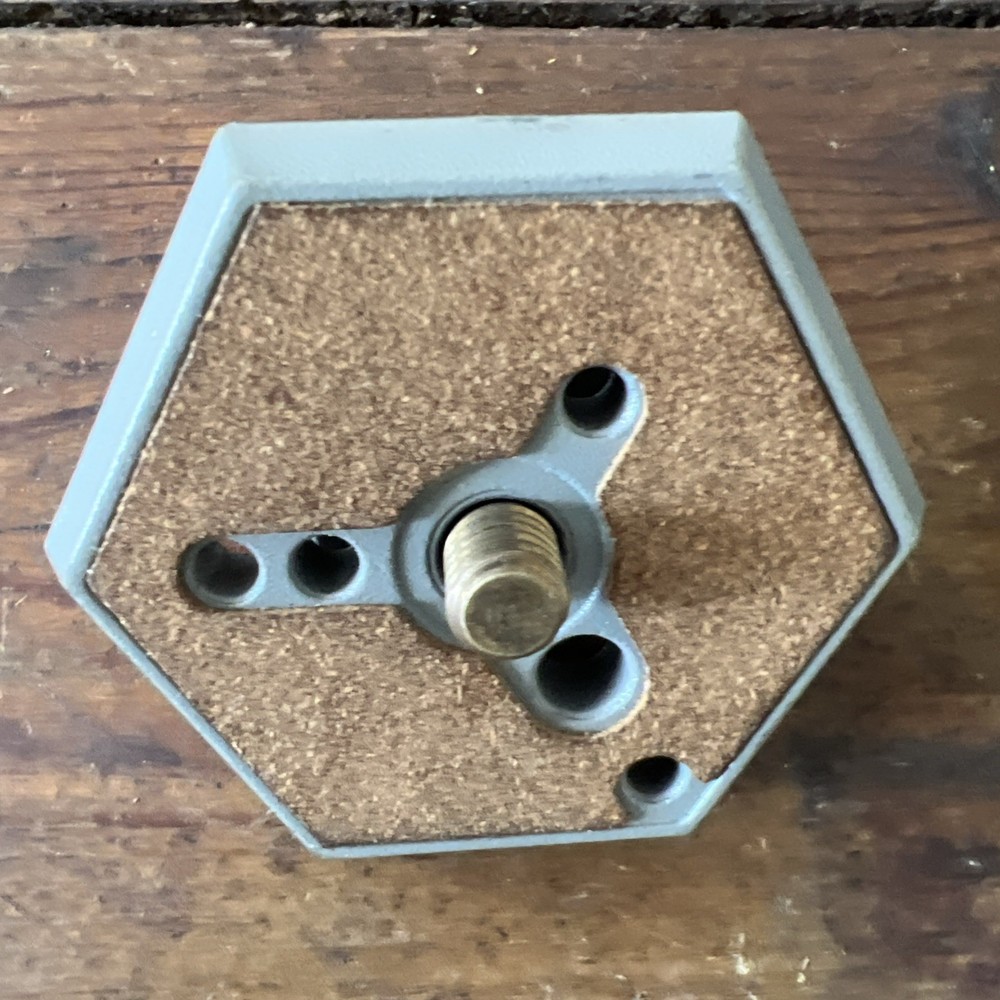 Manfrotto Hexagonal Tripod Head Quick Release Plates 1/4 3/8