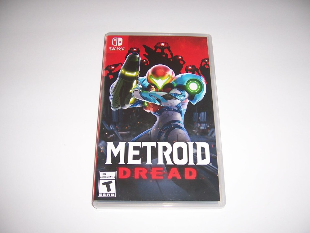 Replacement Authentic Box Case Nintendo Switch for Metroid Dread