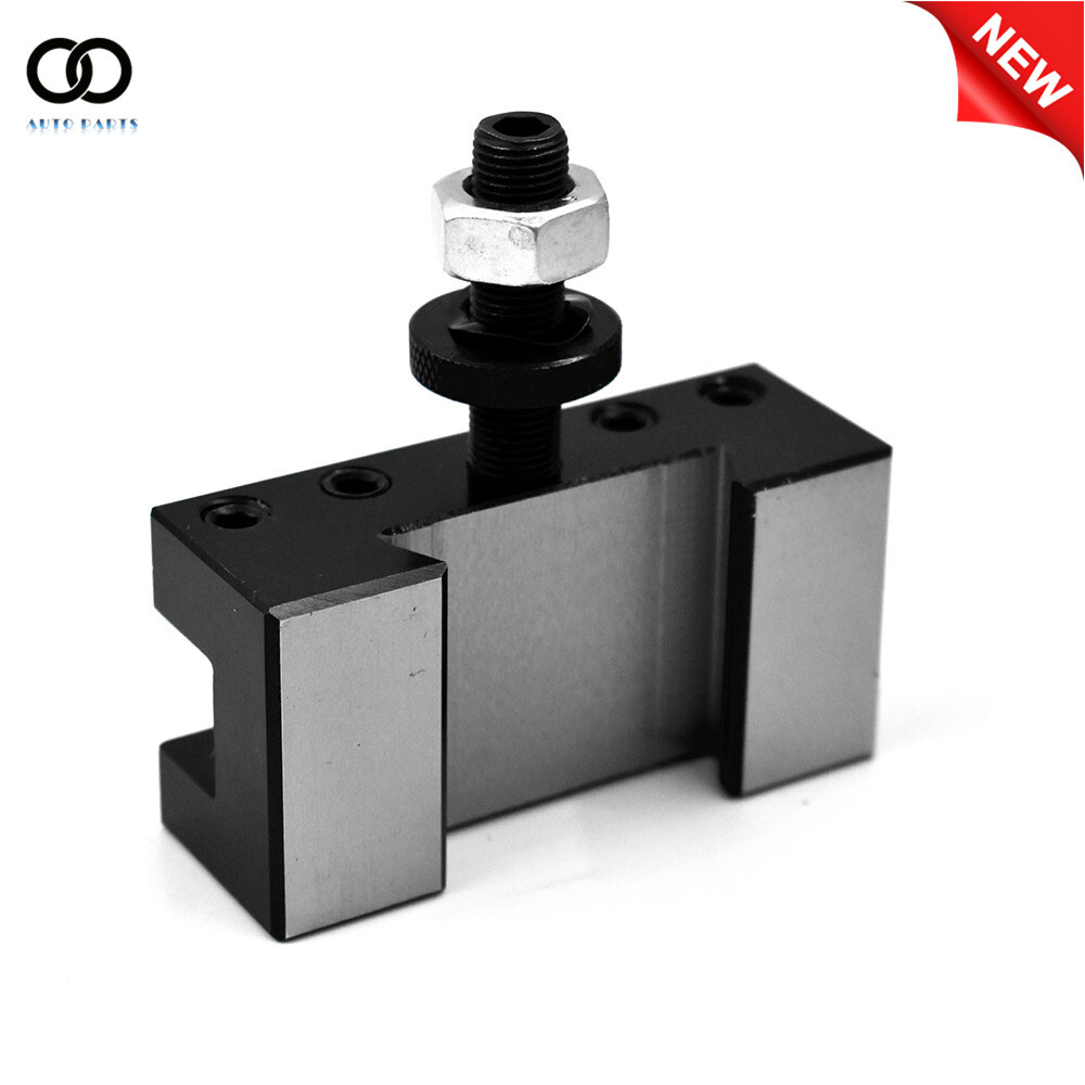 Piston Type Tool Post Tool Holder Set AXA 250-100 for Lathe 6 - 12" 2Pcs