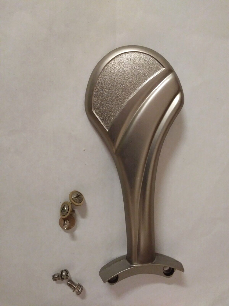 HAMPTON BAY CEILING FAN BRUSHED STEEL REPLACEMENT ARM BRACKET/BLADE MOUNT