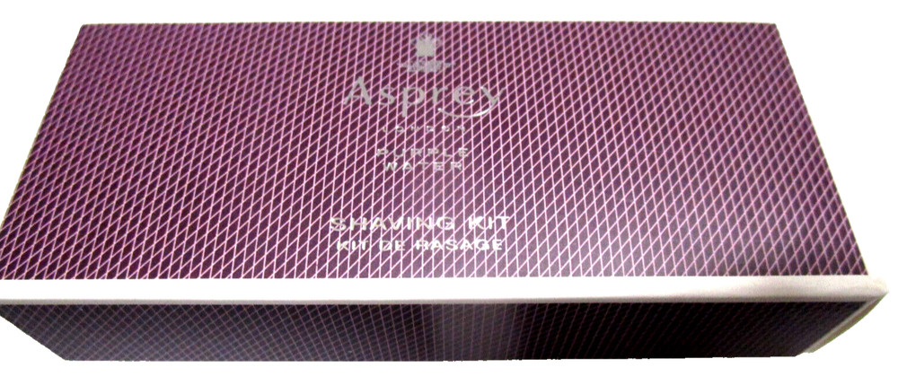 Asprey London Purple Water Shaving Kit NEW