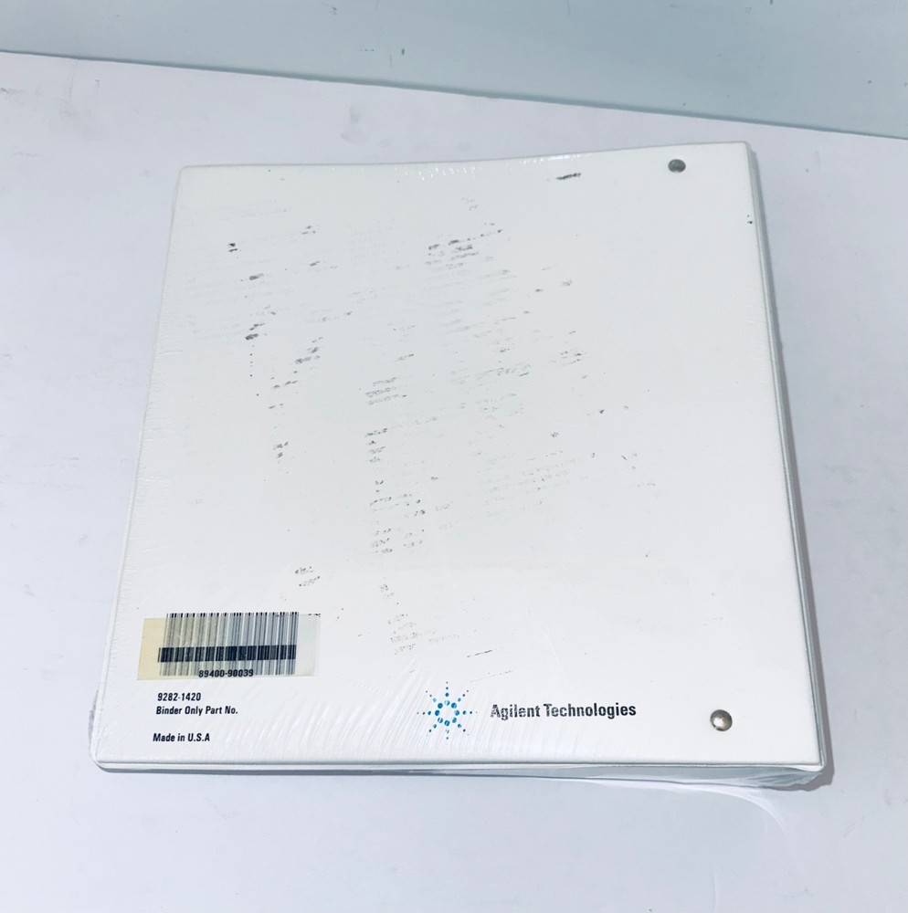 (NEW) Agilent 89400-Series GPIB Command Reference Binder – Direct From NASA JPL