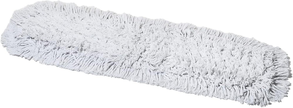 Efficient 24'' Cotton Mop Head - Reusable and Compatible with All Mop Frames