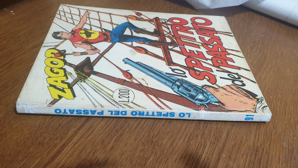 ZAGOR ZENITH ORIGINALE N. 91 STATO  BUONO/OTTIMO