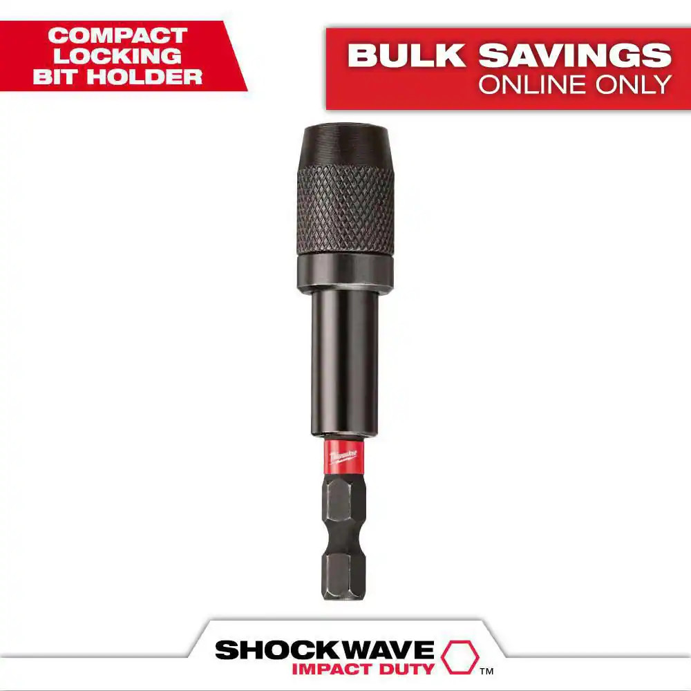 SHOCKWAVE Impact Duty 2-7/8 In. Locking Bit Holder