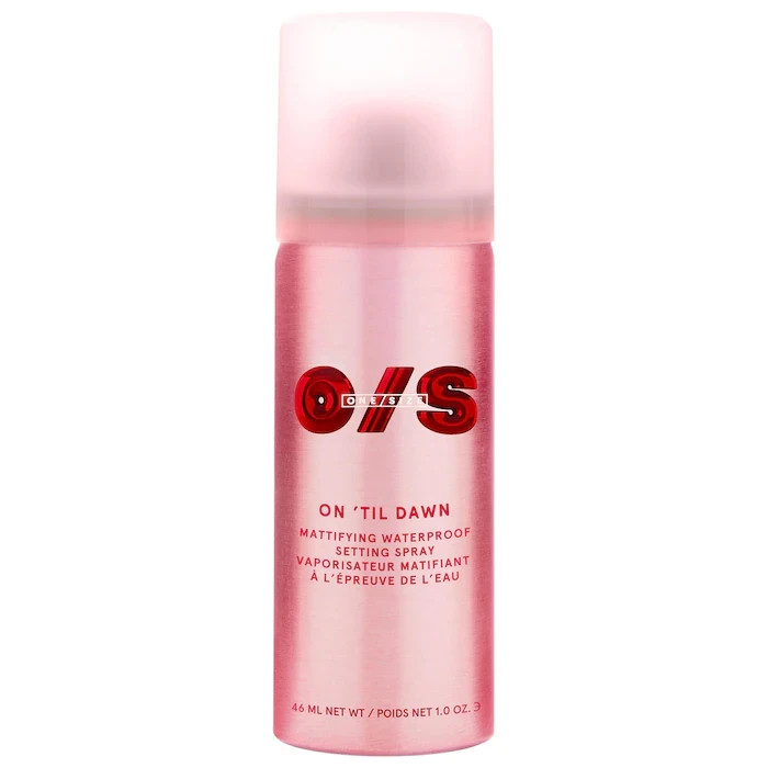 NIB Authentic ONE/SIZE On Til Dawn Mattifying Waterproof Setting Spray,1oz/46 mL