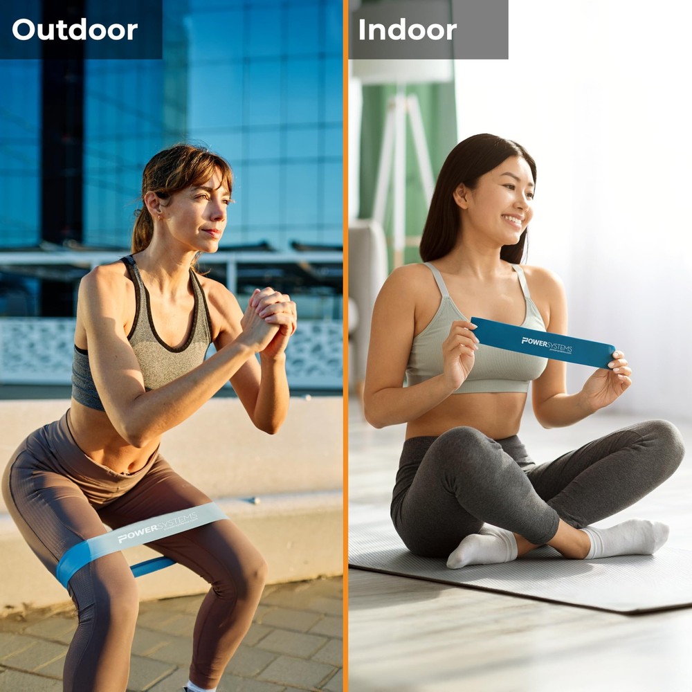 Versa Loop – Commercial Grade ColorCoded Exercise Resistance Band for Working...