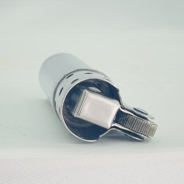 Working Dunhill Oil lighter silver without box