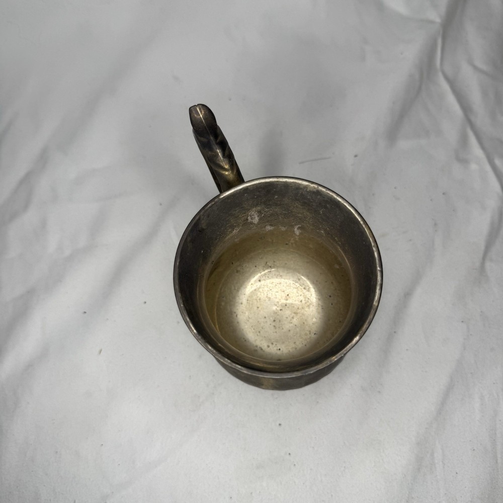 Antique Engraved Solid Brass Tea/Coffee Service Set