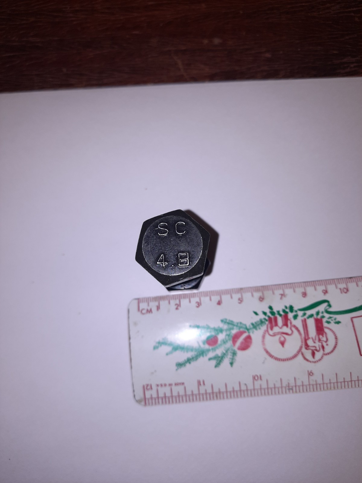 stash spot? Large Bolt & Nut S C 4.8 Bolt Head Comes Off Very Cool