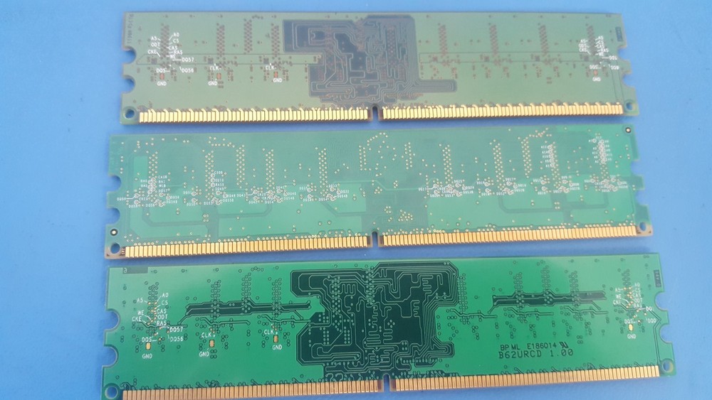 Memory Module, RAM, 240 pin, 512MB, 3 Pcs