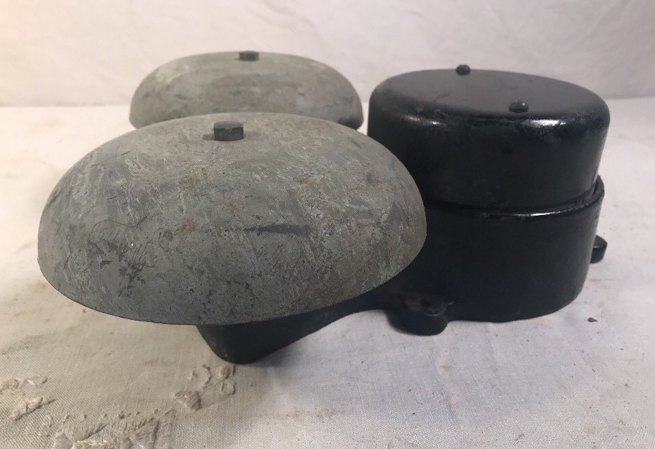 Antique Cast Iron Alarm With Two Bells