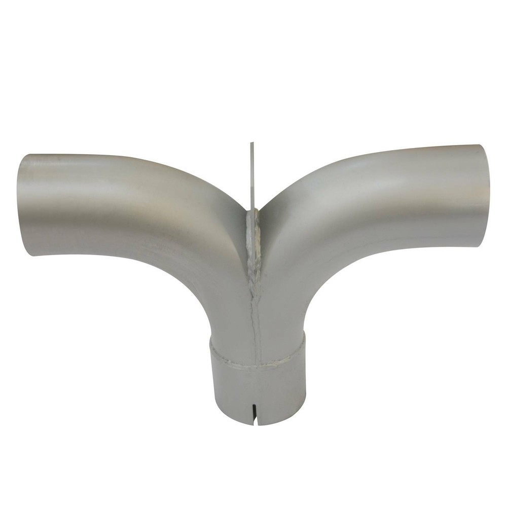 Aluminized 4 Inch Y-Pipe With Bracket 4" Aluminized 4" /OD