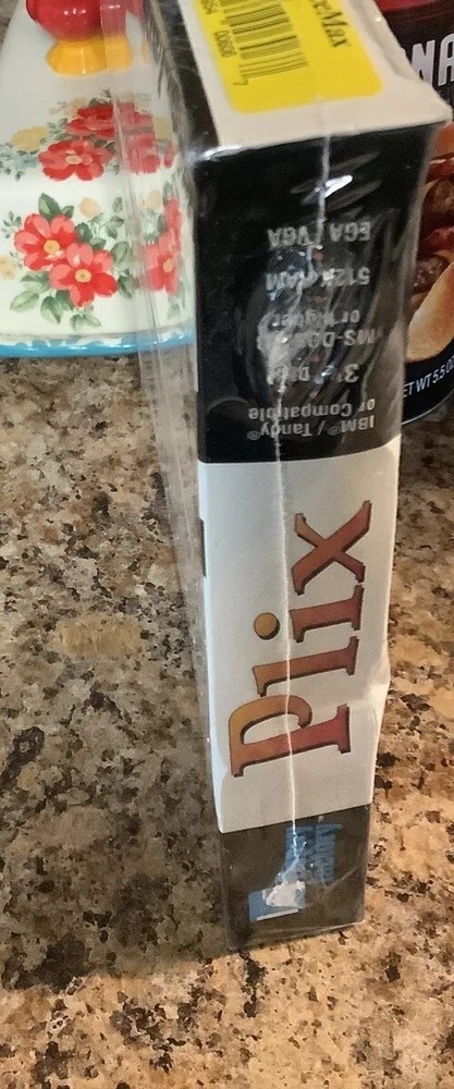 Plix Computer Game PC Version IBM/Tandy/MS-DOS 3.5” Disk New