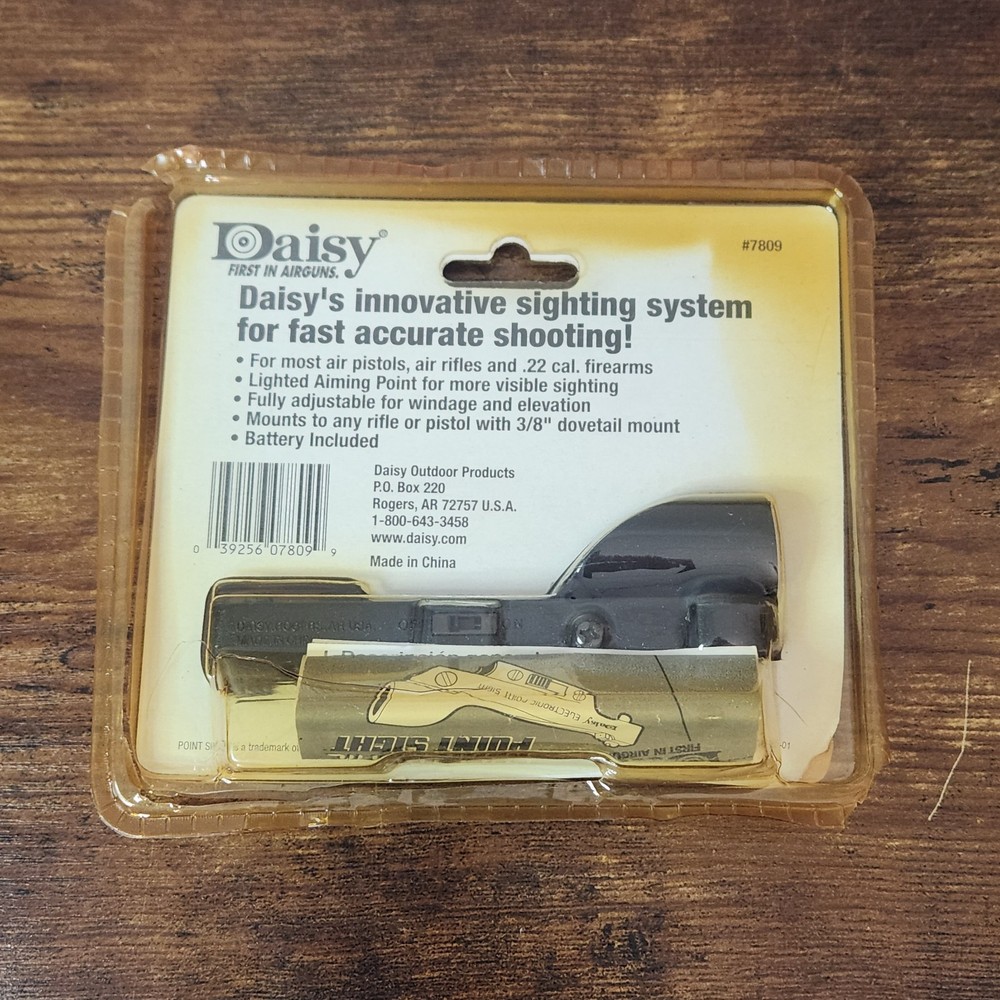 Daisy Electronic Point Sight Model 7809 New