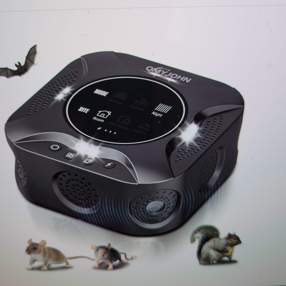 QMYJOHN Ultrasonic Pest Repeller with LED Display