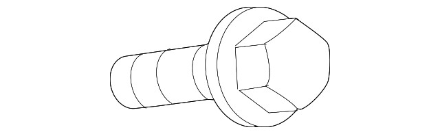 Genuine GM Instrument Panel Bolt 19183796