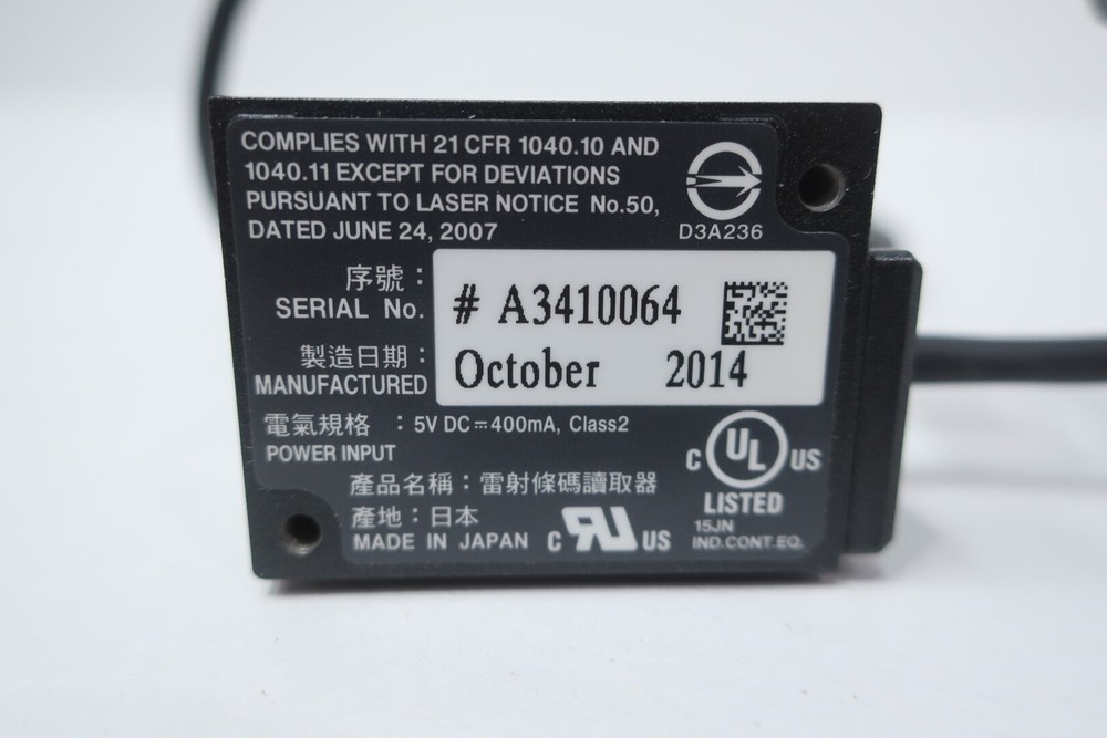 Keyence BL-1371 Barcode Reader 5v-dc