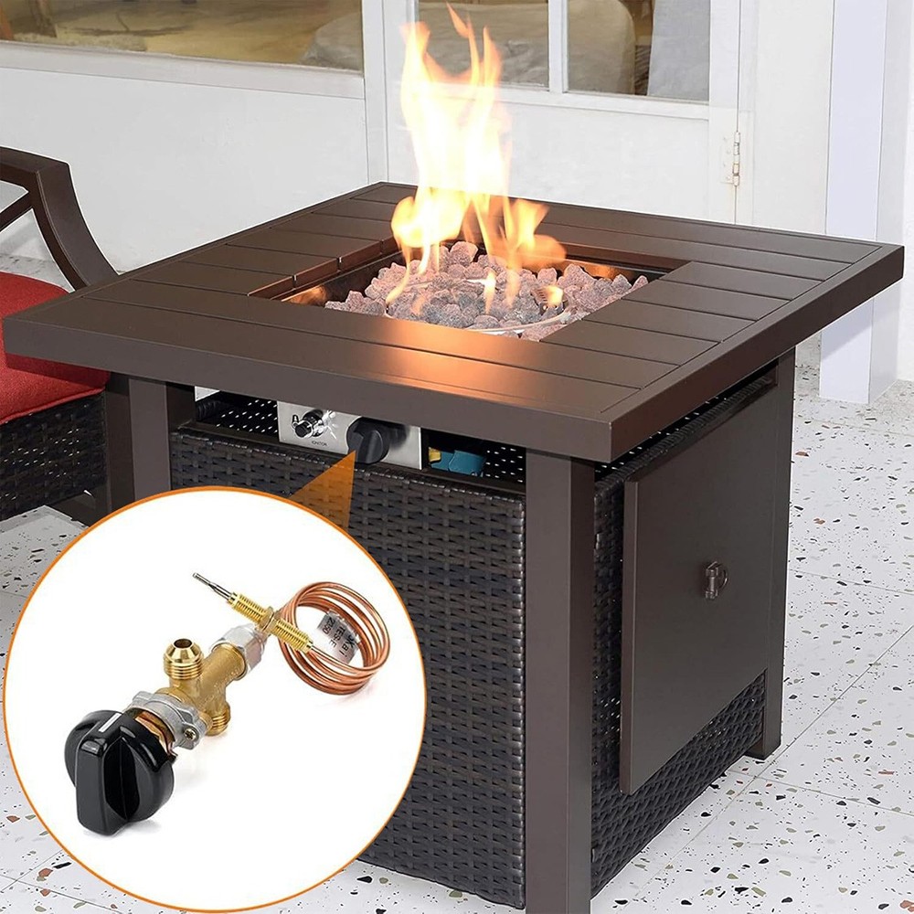 Replace Gas Patio Heater Thermocouple Sensor & Dump Switch Main Control Valve