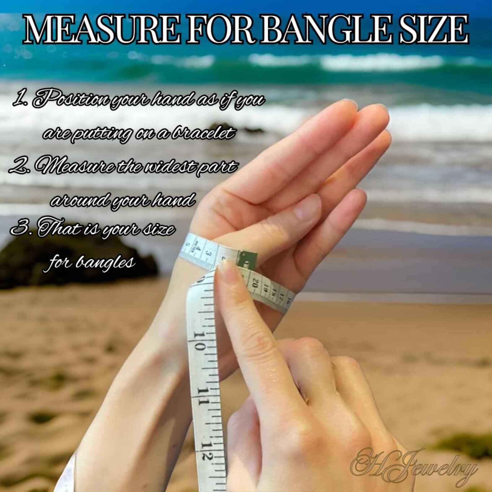 6mm Gold Hawaiian Heirloom Bangle Bracelet