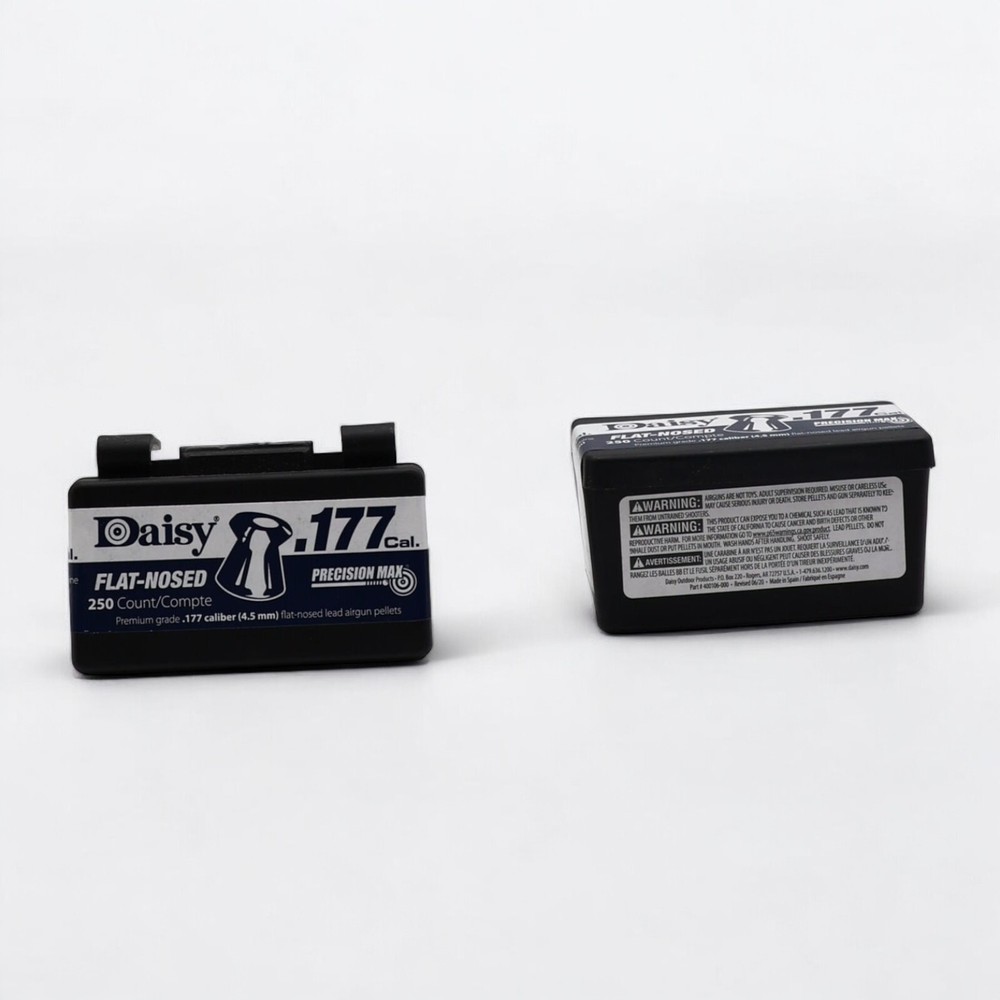 Daisy Precision Max Flat Nosed Pellets Premium Grade .177 Caliber 250 Count