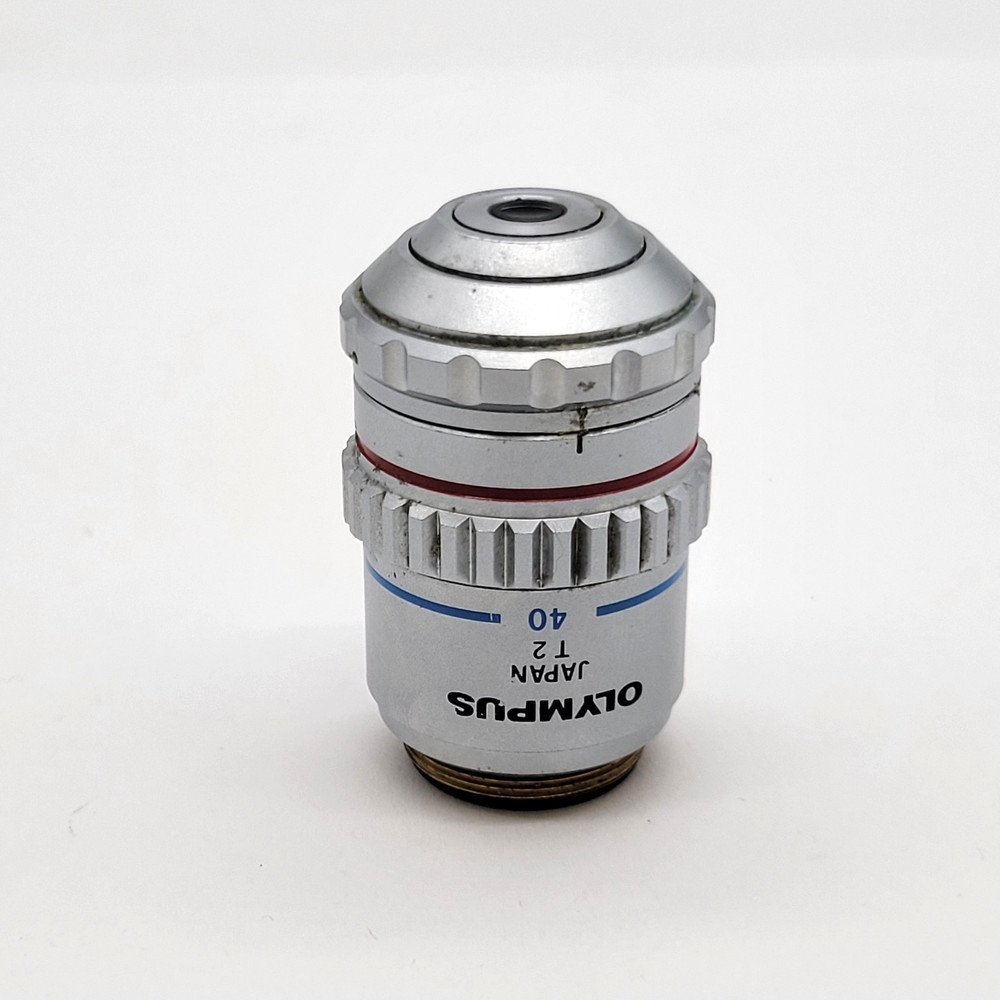 Olympus Microscope Objective LWD CDPlan 40PL 40x Phase Contrast 160/0-2