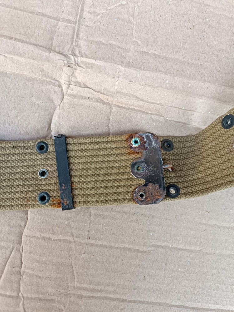 WWII WW2 Original M1936 US Army Pistol Belt dated 194...