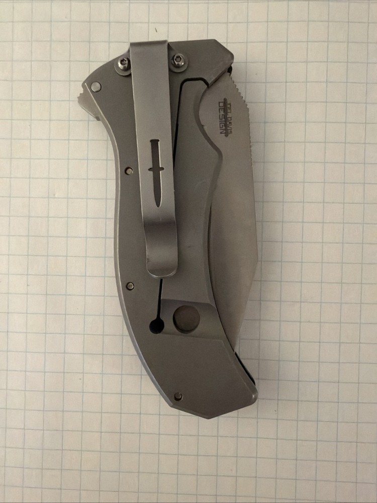 Camillus Titanium Morph Joel Davis Design Folding Pocket Knife