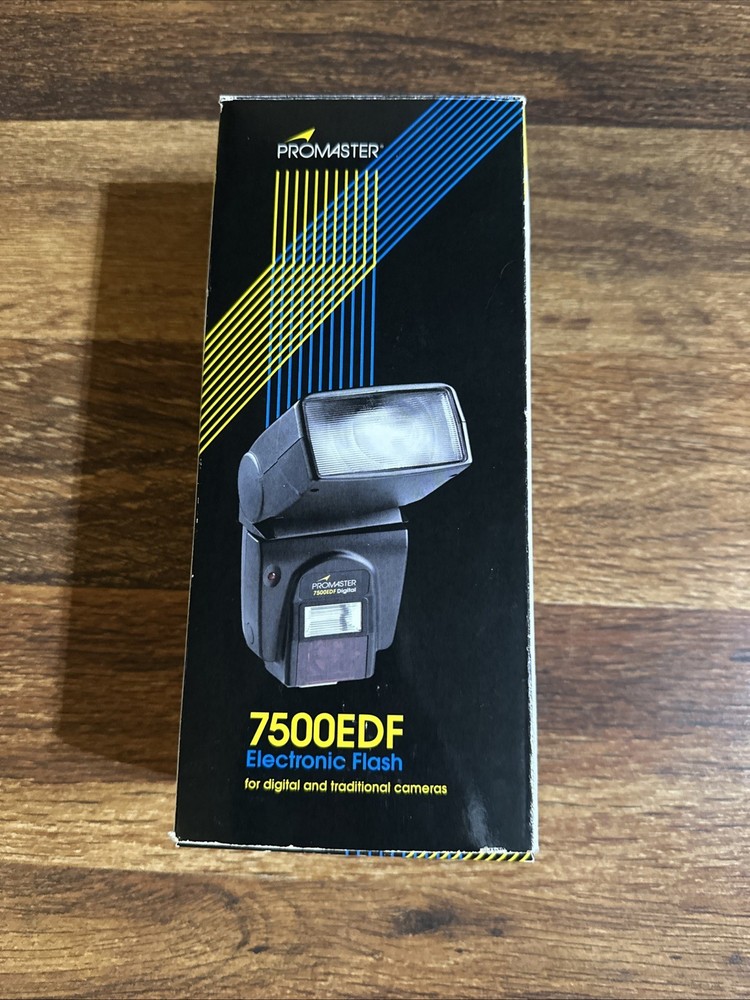 Promaster 7500EDF Electronic Flash for Nikon Code 7287 New