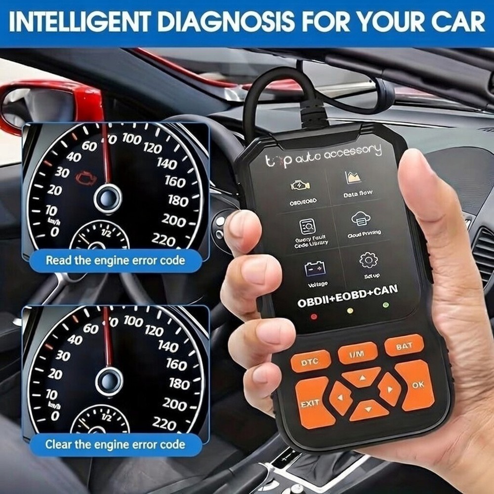 OBD2 Diagnostic Scanner Tool OBDII Fault Code Reader for Ford Ranger Models