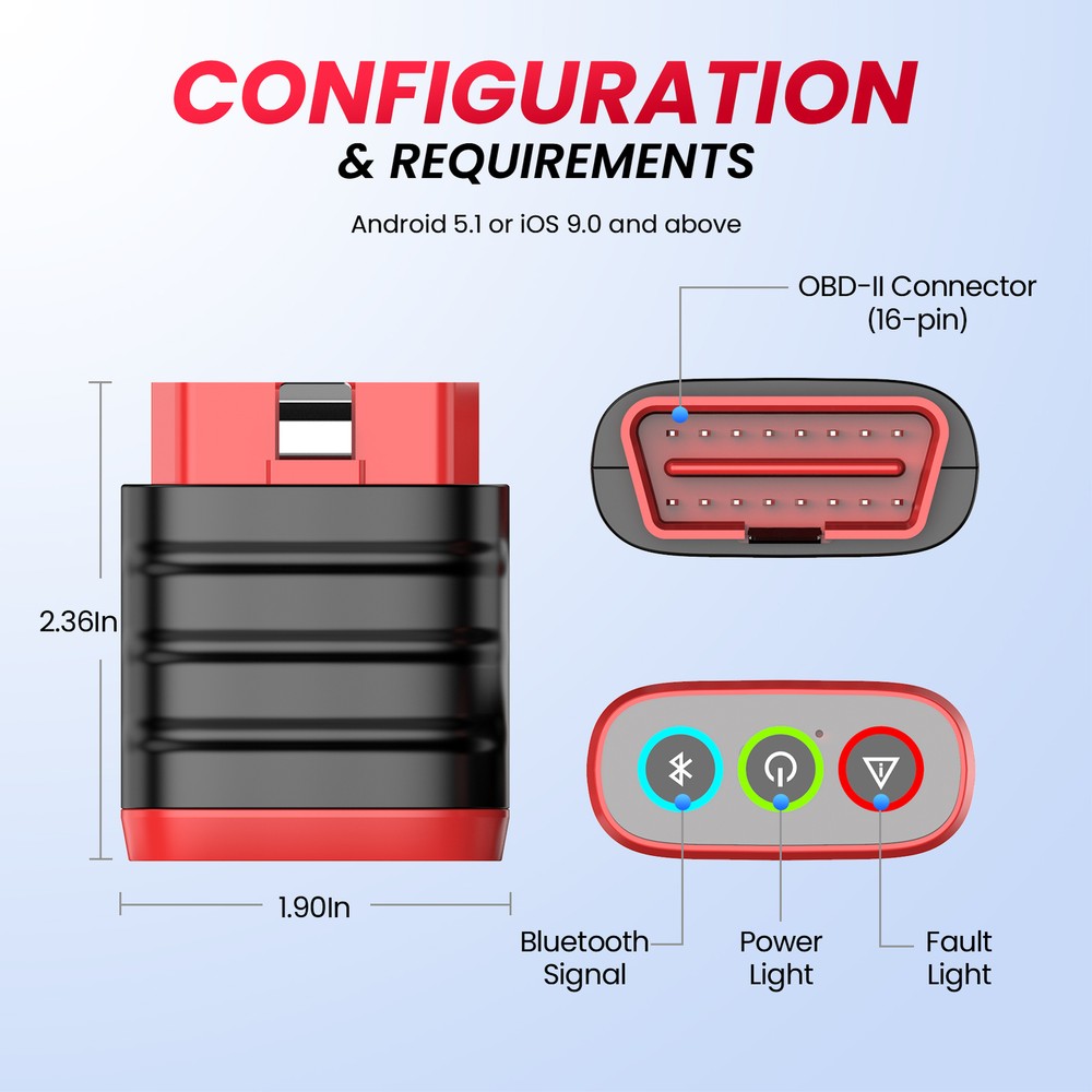 2024 THINKCAR Thinkdiag Mini OBD2 Scanner Code Reader All System Diagnostic Tool