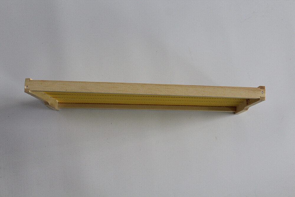 20pcs Bee Hive Frames Brood Box Frames Deep Bee Hive Waxed Foundation Honeycomb