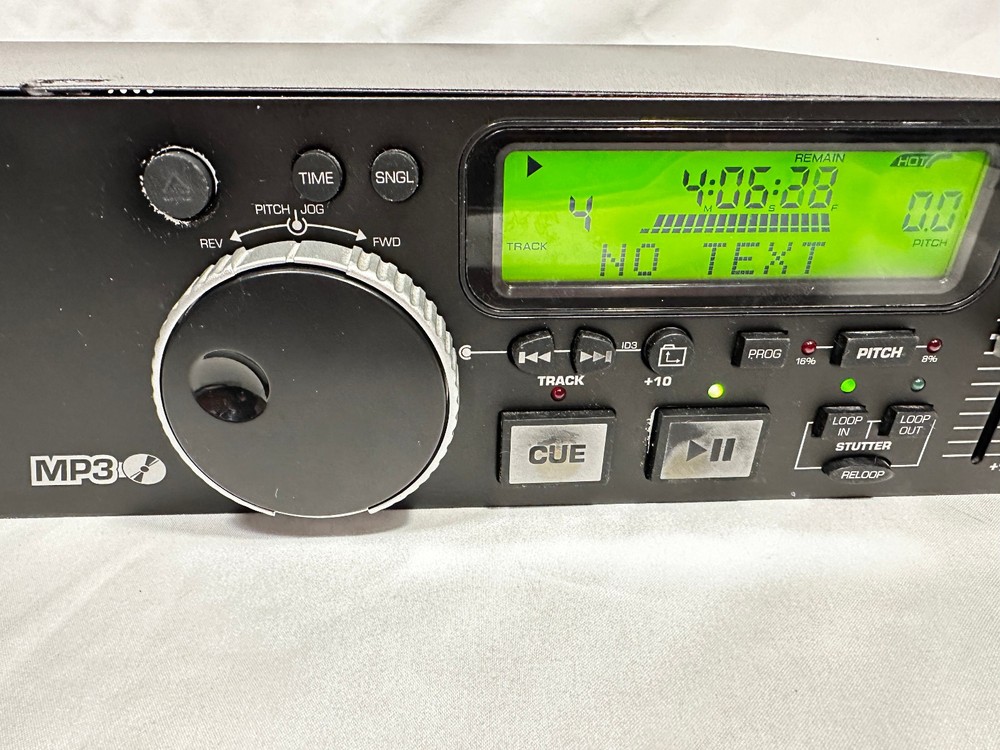 Numark MP102 Professional MP3 CD Player w/Rack Mount