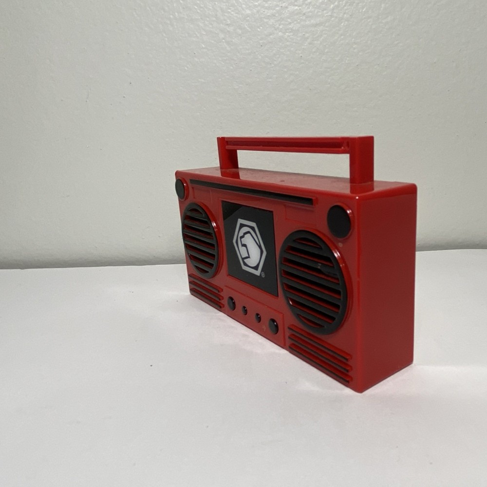 Matco Tools Bumpboxx Red Black Bluetooth Boombox with Headphone Jack