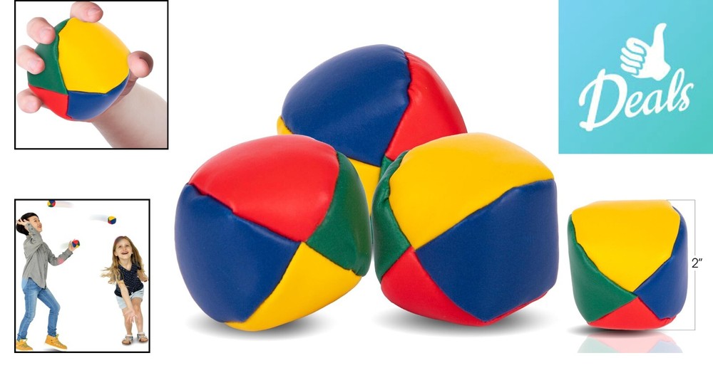 High-Quality Vibrant Juggling Balls Set - Beginners and Professionals
