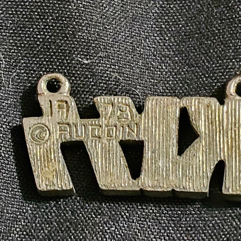 1978 KISS Logo Pendant AUCOIN