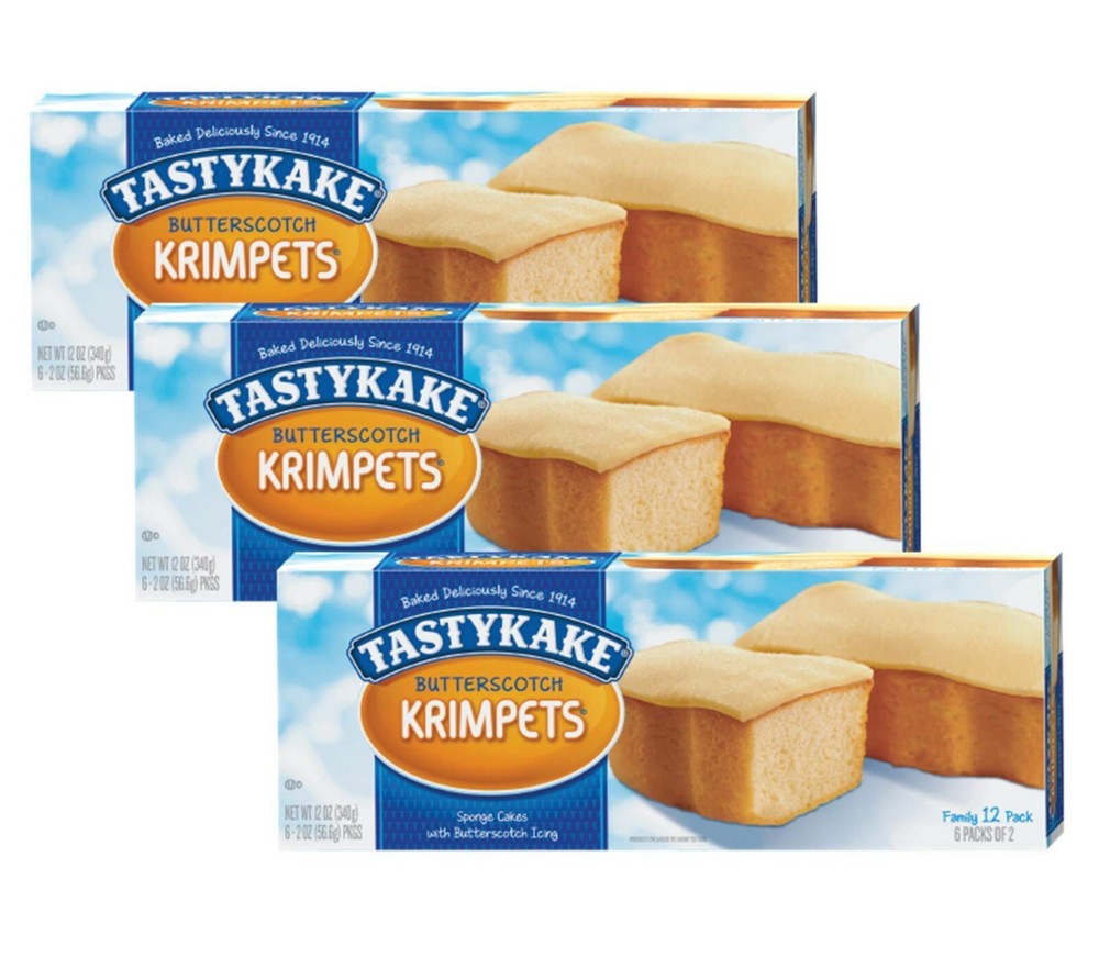 Tastykake Butterscotch Krimpets