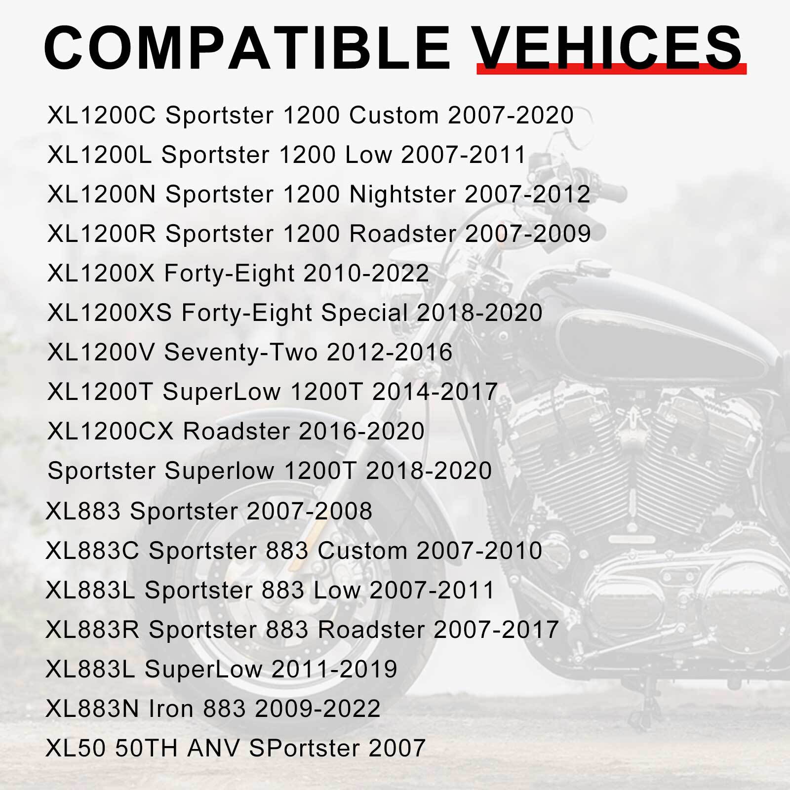 Ignition coil & Spark Plug Wire Cap Set for XL1200 XL883 XL50 Sportster SuperLow