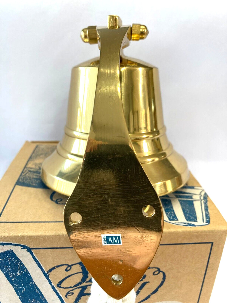 RMS Titanic 1911, Solid Brass Bell from Authentic Models