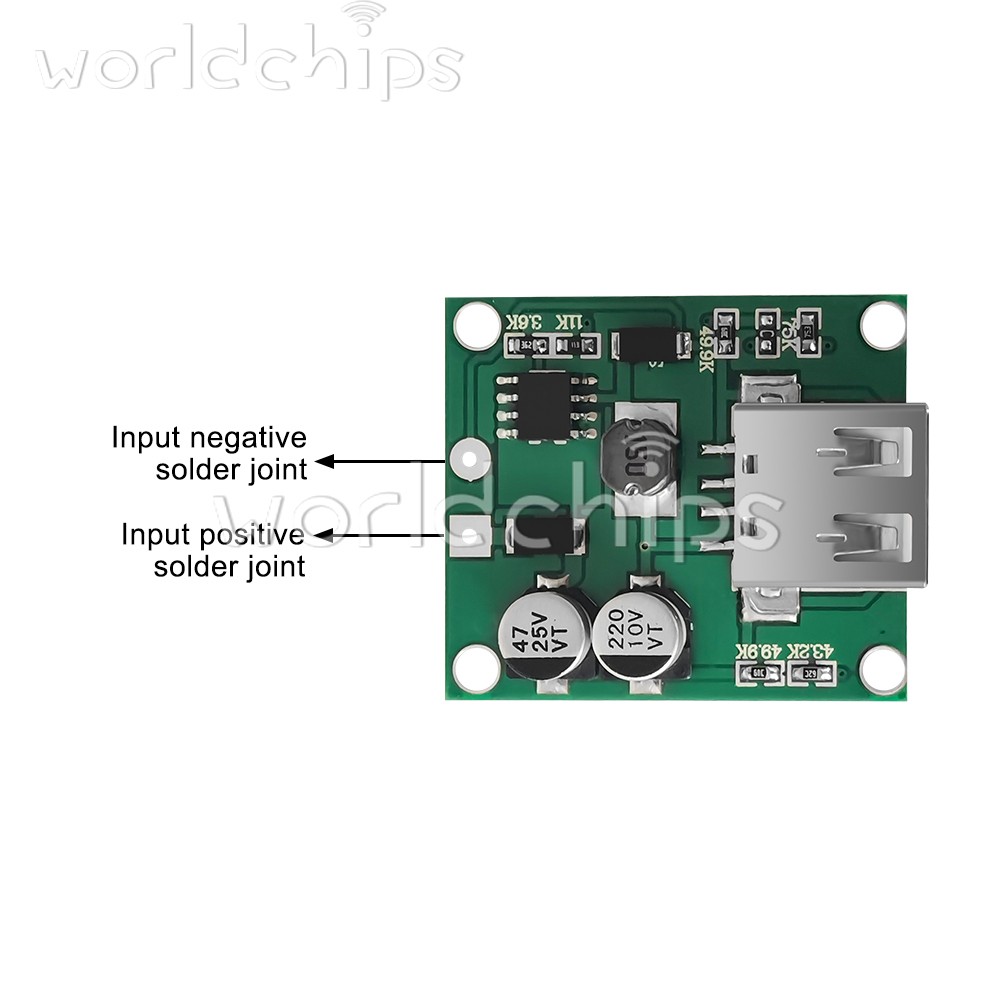 5V 2A Solar Module USB Charger Voltage Controller Regulator Circuit Board Box
