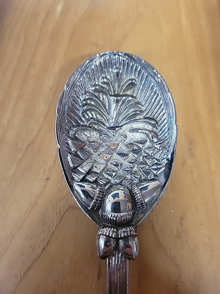 SILVER PLATED FRUIT SPOON