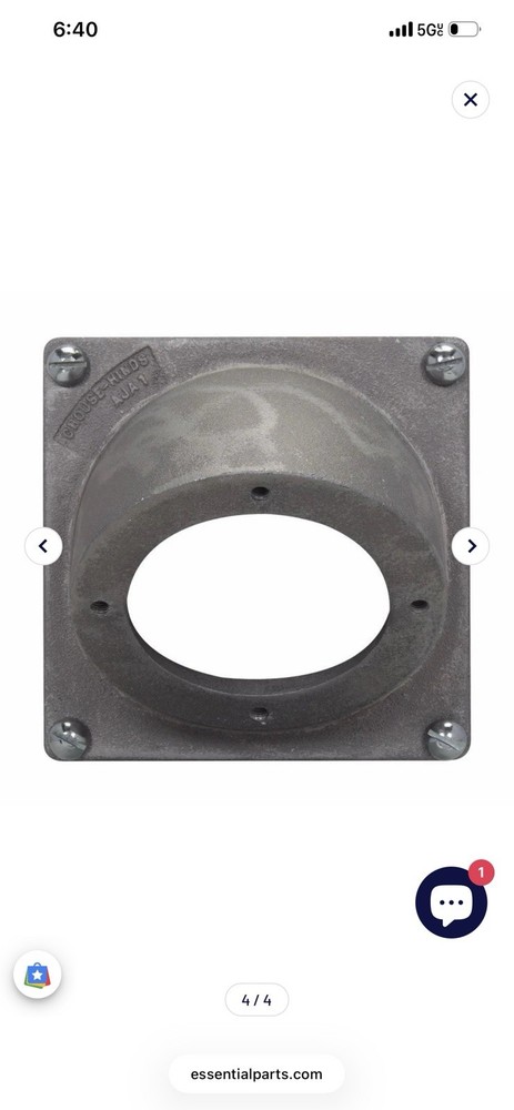 AJA1 - Eaton Crouse-Hinds Angle Adapter