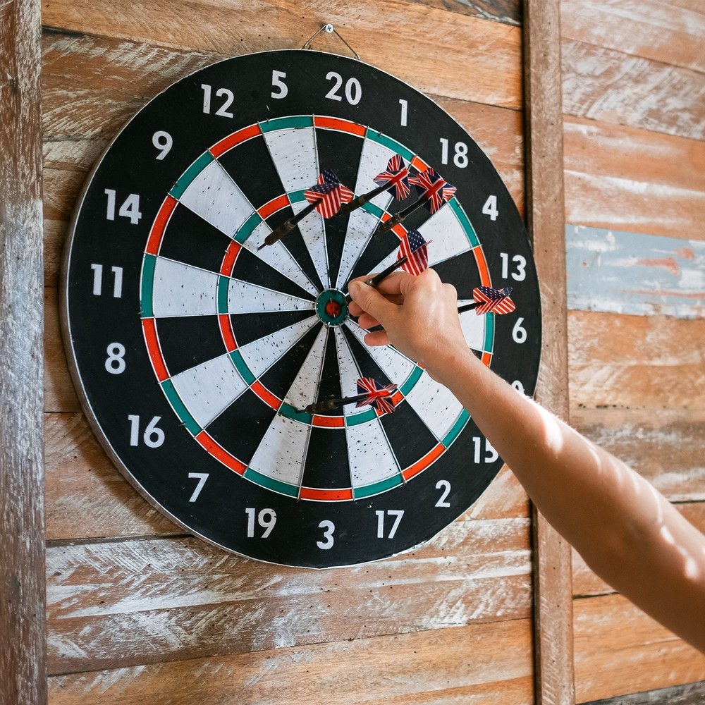 Plastic Dart Tips, 2BA Thread Soft Tip Dart Accessories 30 Pack & Green