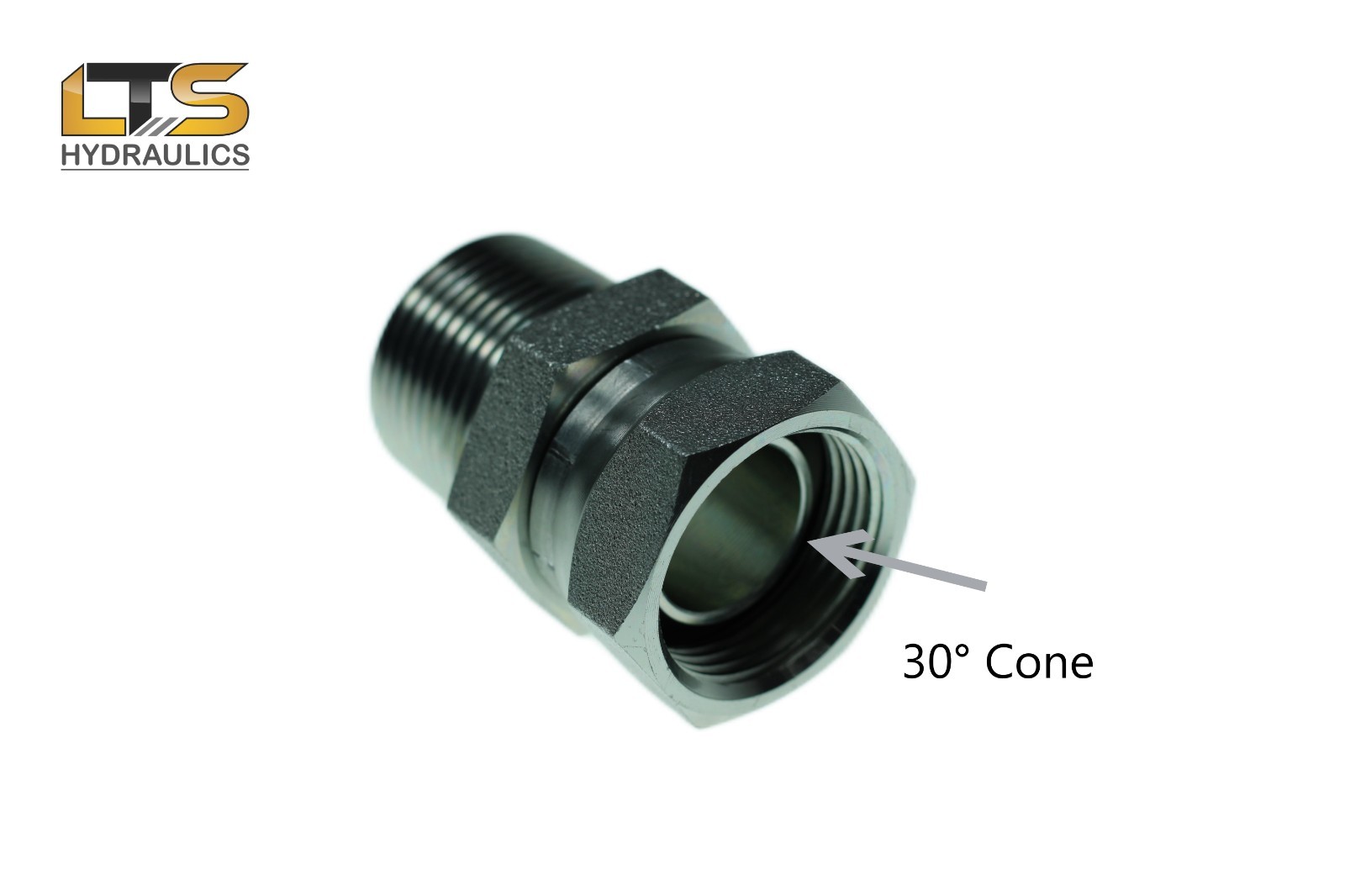 1404 Male Pipe NPT x Female Swivel Pipe NPSM Fitting, New