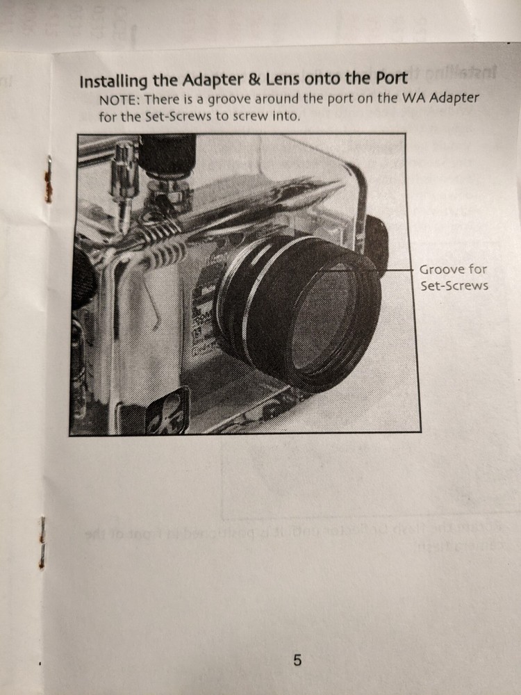 ikelite WA Adapter