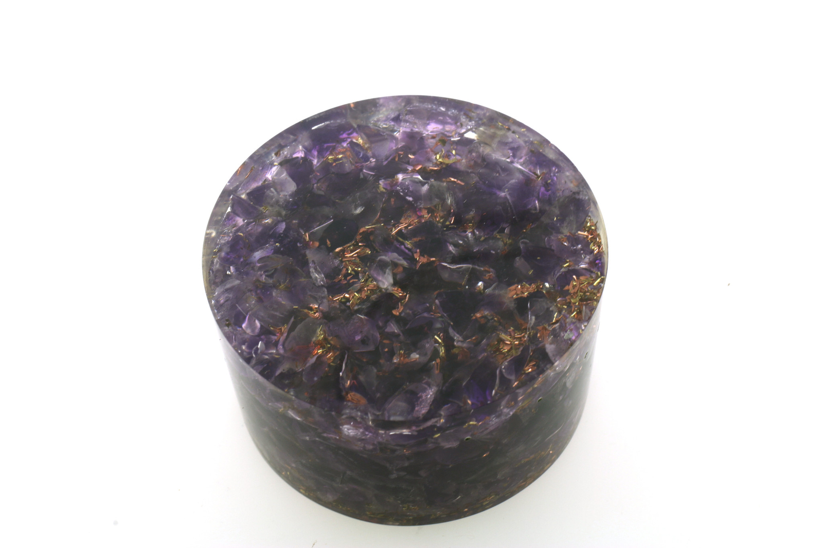 Amethyst Orgone Tower Buster 1.75" EMF Protection Energy Generator