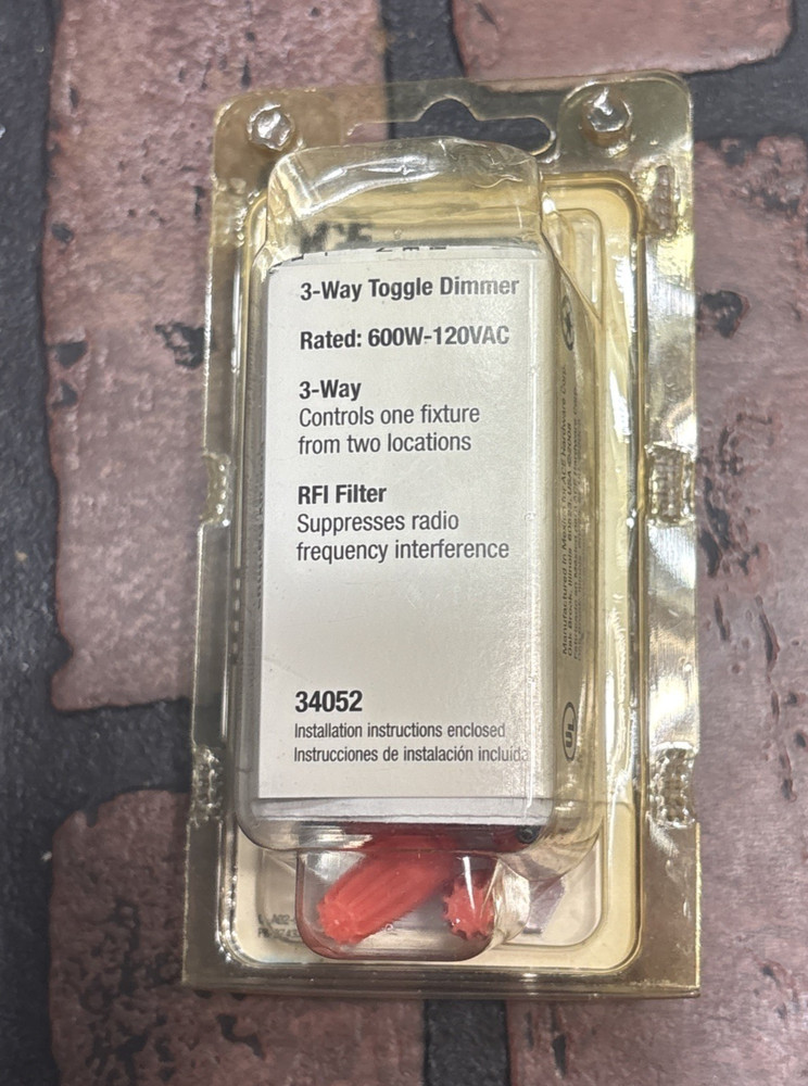 ACE Dimmer Toggle 34052 3 Way Switch